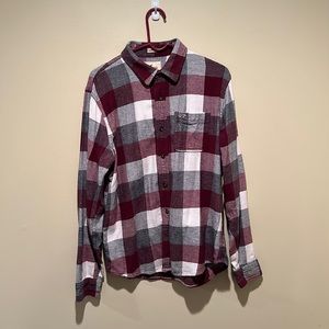 LARGE HOLLISTER FLANNEL